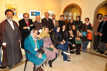 مراسم اهدای لوح به شرکت کنندگان نمایشگاه آینه دار دوران