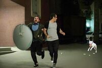 ببینید: پژمان جمشیدی و محسن کیایی در لونه زنبور