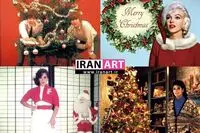 فیلم: کریسمس مبارک/ قاب‌های کریسمسی دیدنی از ستارگان موسیقی و سینما