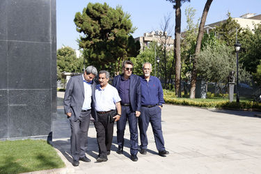 مراسم تشییع زنده‌یاد ناصر فرهودی در تالار وحدت