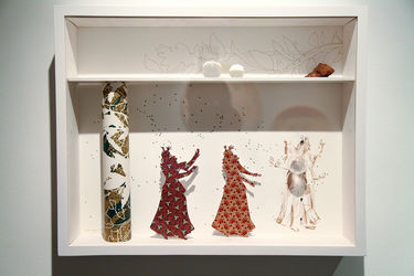 نمایشگاه نقاشی‌ و ویدئوهای ستاره حسینی در گالری ویستا