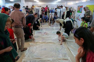 دومین روز جشنواره هنرهای تجسمی کودک و نوجوان در هنرکده لنا