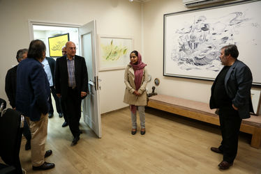 مرکز ارائه خدمات و تجهیزات هنرهای تجسمی افتتاح شد