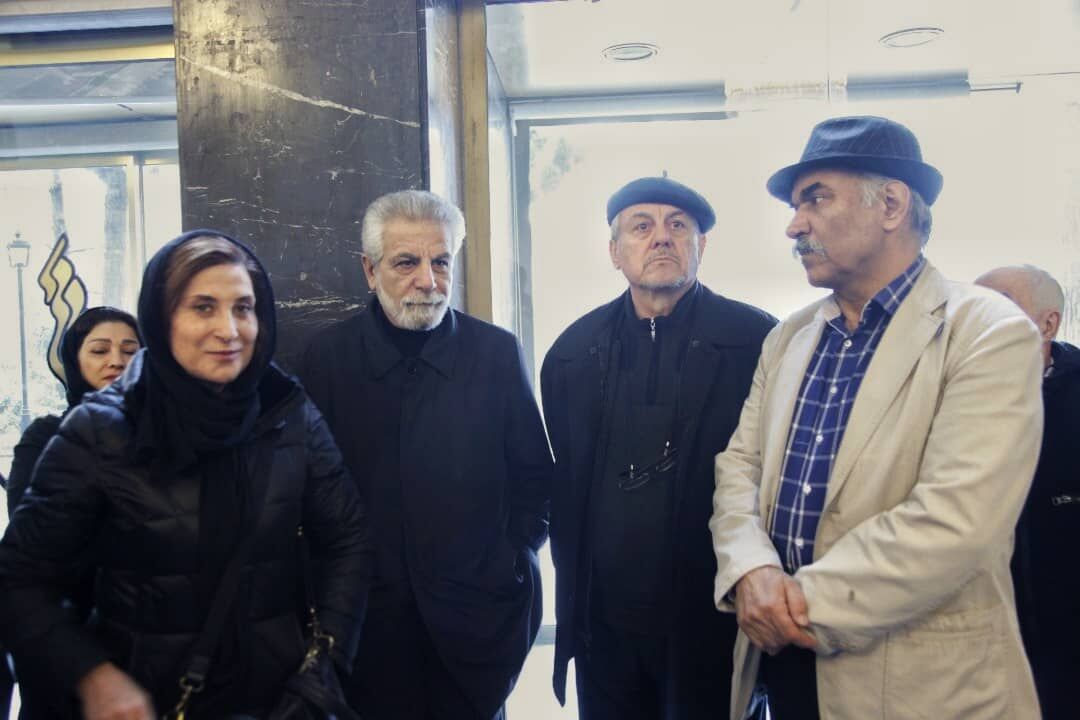 تشییع پیکر زنده‌یاد شهلا ریاحی از تالار وحدت