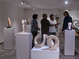 فستیوال ملی طراحی سنگ ایران در نگارخانه سهراب « بیا ز سنگ‌  بپرسیم»