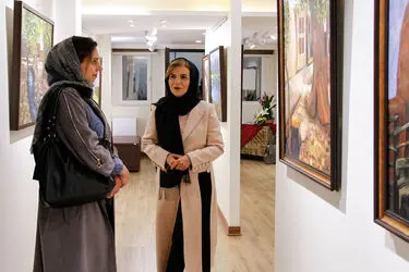 نمایشگاه نقاشی ناهید جعفری در گالری بهارک