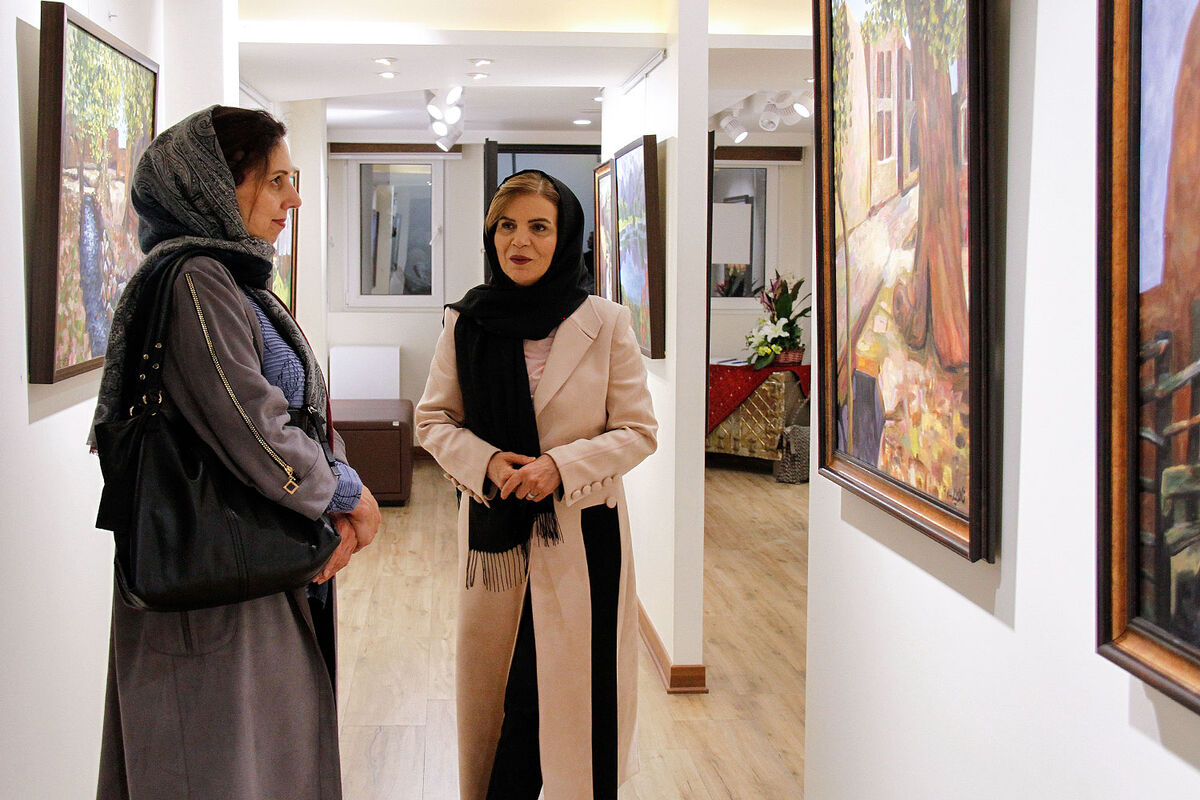 نمایشگاه نقاشی ناهید جعفری در گالری بهارک