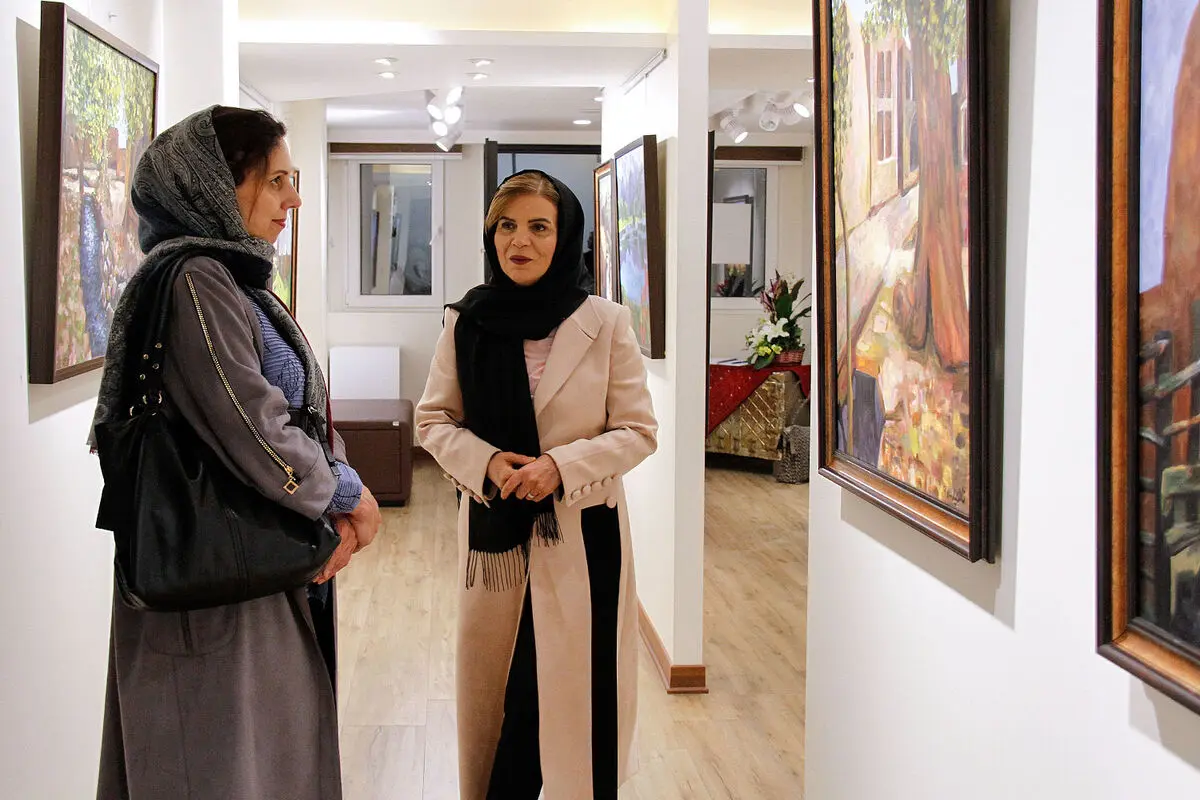 نمایشگاه نقاشی ناهید جعفری در گالری بهارک