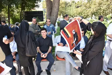 تشییع پیکر مسعود عربشاهی