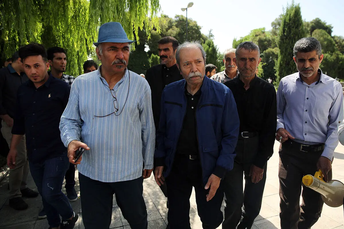 مراسم تشییع پیکر زنده یاد پرویز بهرام