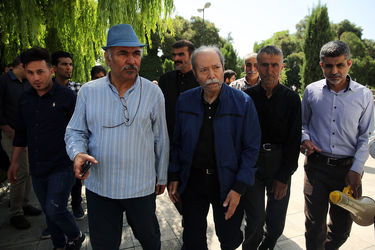 مراسم تشییع پیکر زنده یاد پرویز بهرام