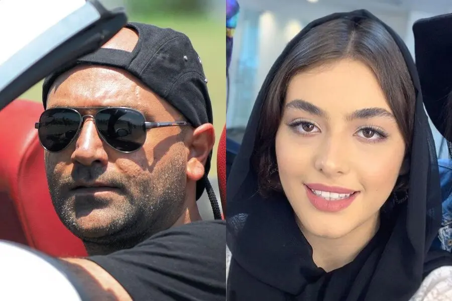 ریحانه پارسا برای همسرش بازی کرد/ عکس