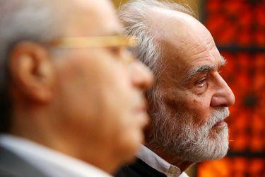 نشست خبری ششمین دوسالانه نقاشی دامون فر - آیدین آغداشلو