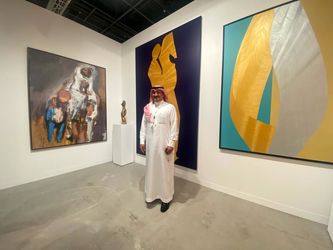 گالری ERRM ART و محمد عبدالله الساوی Mohammed Abdulla Al Saawy در آرت ابوظبی