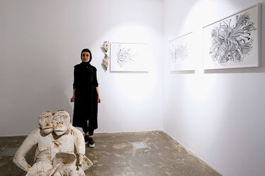 نمایشگاه گروهی نقاشی با عنوان " بختک " در گالری محسن