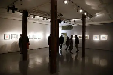 نمایشگاه نقاشی علی شایسته در گالری طراحان آزاد