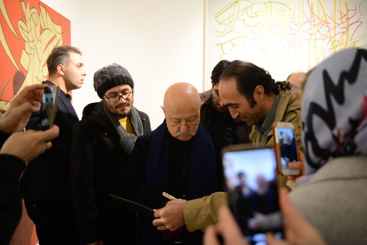 نمایشگاه آثار محمد احصایی در گالری بوم