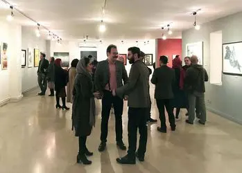 نمایشگاه گروهی نقاشان اردبیل در گالری لاله