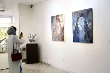 نمایشگاه نقاشی پگاه صمیمی در گالری نگاه
