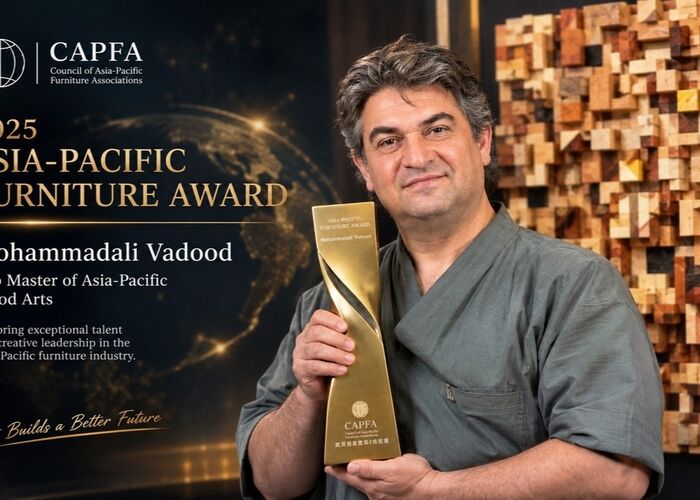 Why Was Mohamadali Vadood Named Asia-Pacific’s Outstanding Master of Wood Arts?