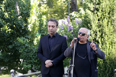 مراسم تشییع زنده‌یاد ناصر فرهودی در تالار وحدت