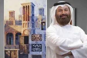 عبدالقادر الریس: نور، خاطره و معماری میراث هنرمند اماراتی/ تحلیل یک اثر