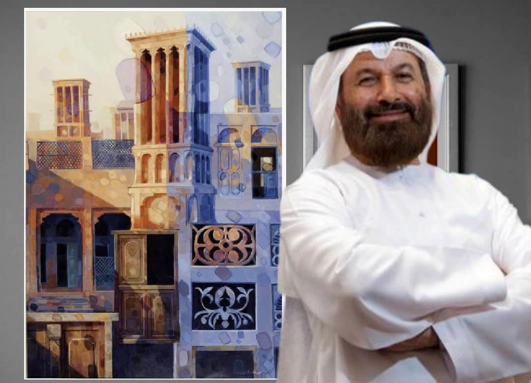 عبدالقادر الریس: نور، خاطره و معماری میراث هنرمند اماراتی/ تحلیل یک اثر