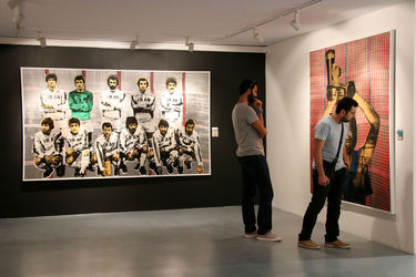 نمایشگاه چاپ علی آل حسینی در شهرکتاب فرشته