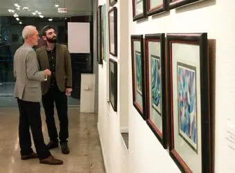 نمایشگاه گروهی نقاشان اردبیل در گالری لاله