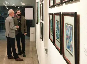 نمایشگاه گروهی نقاشان اردبیل در گالری لاله