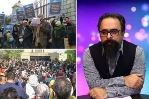 Theater house protest in front of the parliament instead of Ministry! WHY?/ Are the rest of art guilds breaking their silence?/ Hossein Hashempoor and 7 points