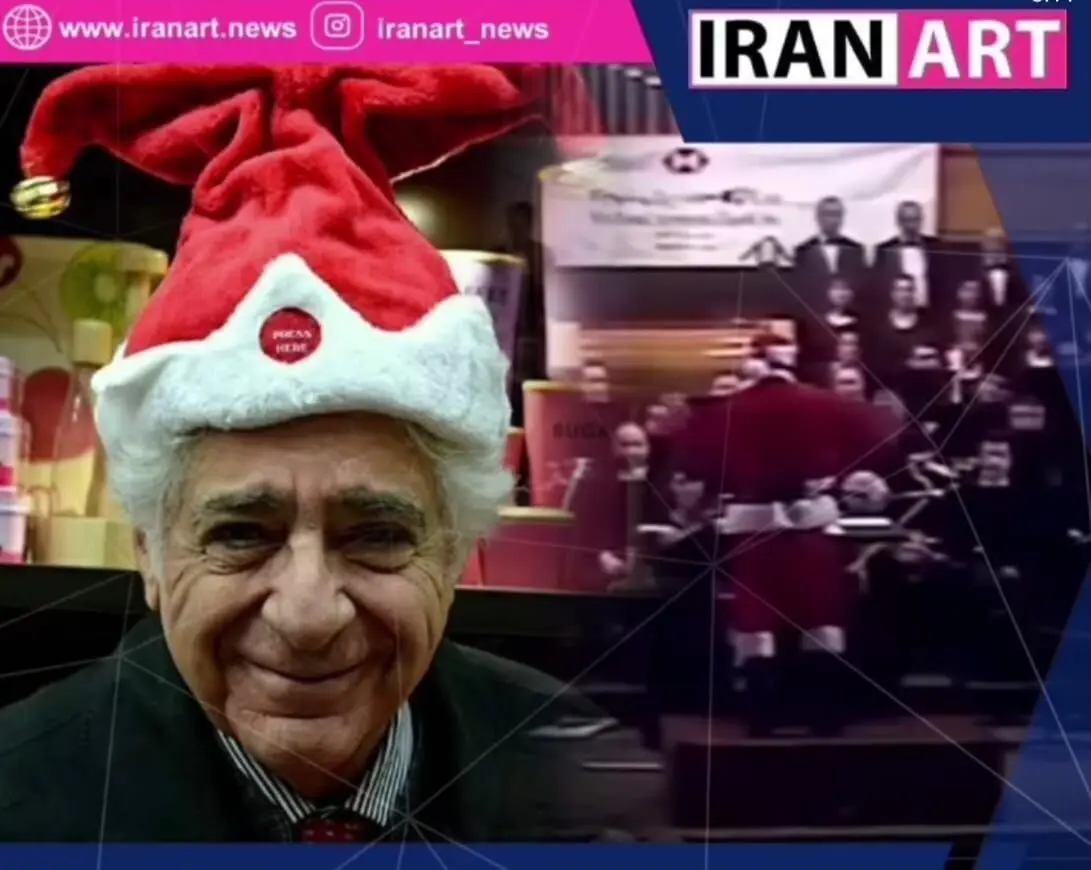 ببینید: لوریس چکناواریان بابانوئل شد/ اجرای دیدنی از سوییت آرارات