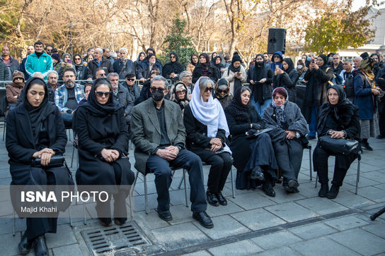 تشییع پیکر ژاله علو با حضور گسترده هنرمندان