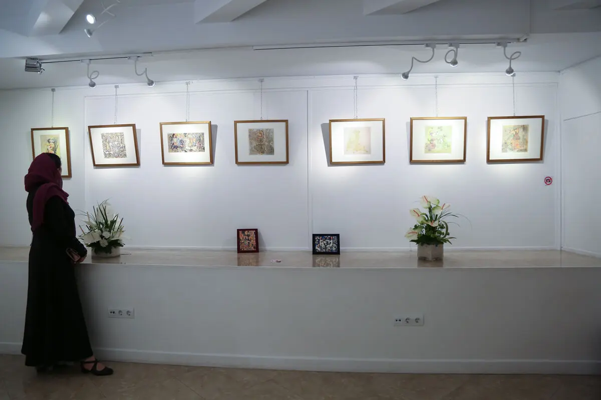 نمایشگاه آثار زنده یاد صادق تبریزی درنگارخانه بهنام دهش پور