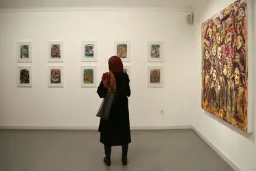 نمایش نقاشی‌های محمد فاسونکی در گالری هور