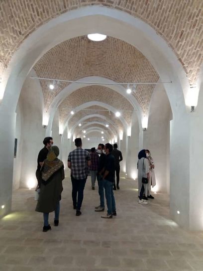 پائولا برونشتاین در هشت چشمه کاشان 