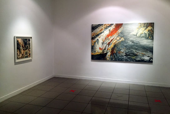 نمایشگاه نقاشی آتش شاه کرمی در گالری ویستا