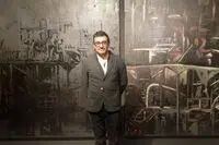 مراد منتظمی و سه هنرمند اماراتی BEA در آرت ابوظبی ۲۰۲۳/ عکس