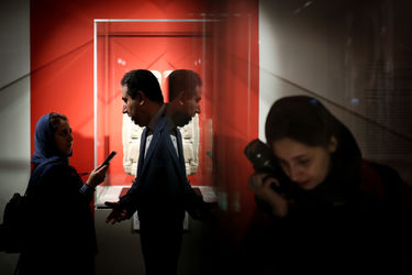 تور ویژه بازدید خبرنگاران از نمایشگاه "موزه لوور در تهران"