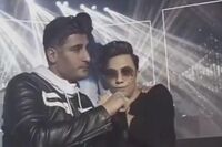 ببینید: همخوانی جالب محسن ابراهیم‌زاده و شهاب مظفری