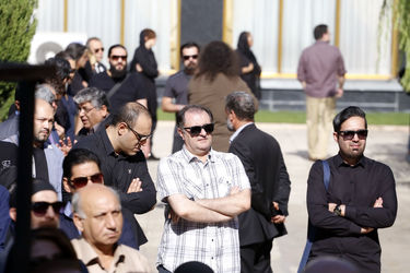 مراسم تشییع زنده‌یاد ناصر فرهودی در تالار وحدت