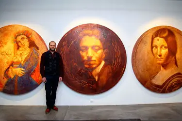 نمایشگاه های گالری شیرین در سال 95