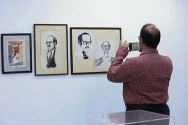 نمایشگاه گروهی" 80 سال جواد مجابی از نگاه هنرمندان "در گالری ثالث