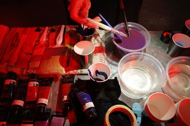 رنگ وستا در هفته دیزاین تهران در دانشکده هنرهای زیبا