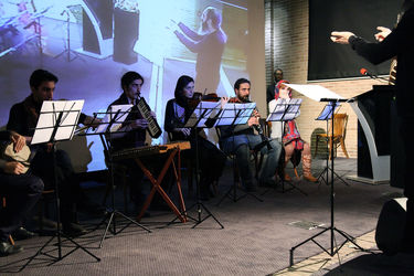 مراسم جایزه هنری "ویستا" در باغ موزه قصر