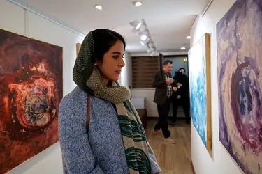 نمایشگاه گروهی نقاشی در گالری بهارک