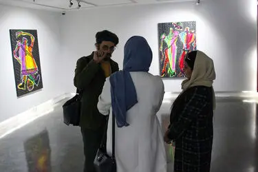 نمایشگاه نقاشی‌های نیلوفر جمشیدپور در گالری ثالث