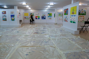 دومین روز جشنواره هنرهای تجسمی کودک و نوجوان در هنرکده لنا