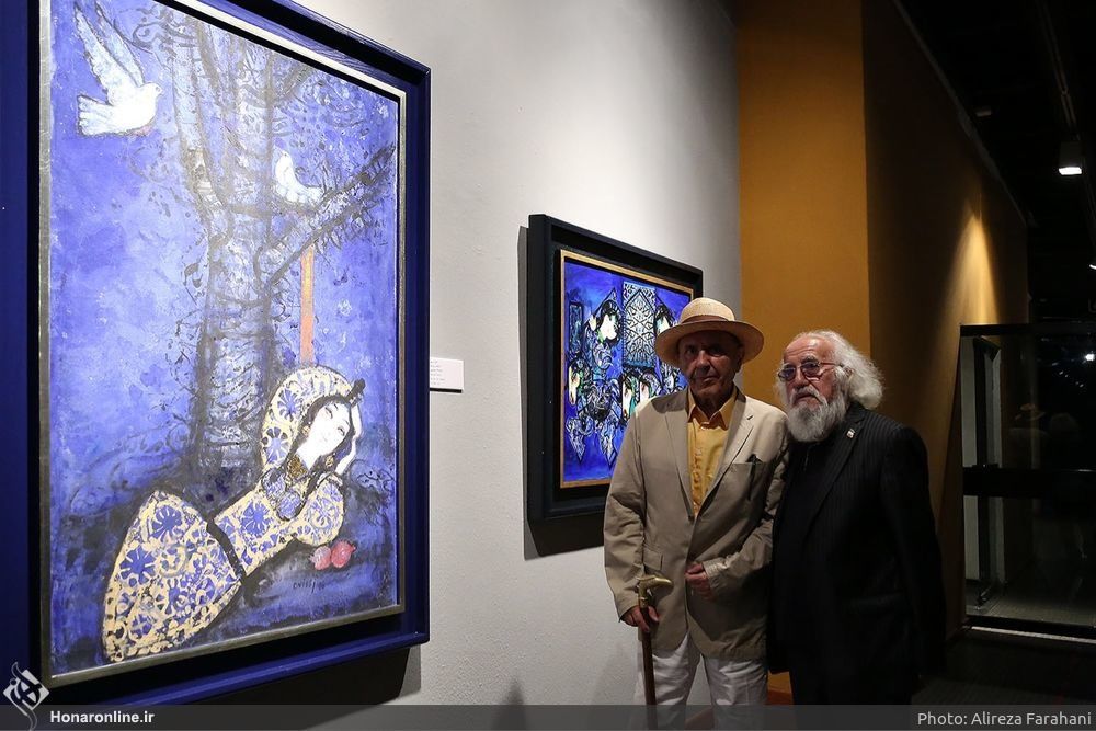 Art critic Javad Mojabi calls Nasser Ovissi painter of poetry