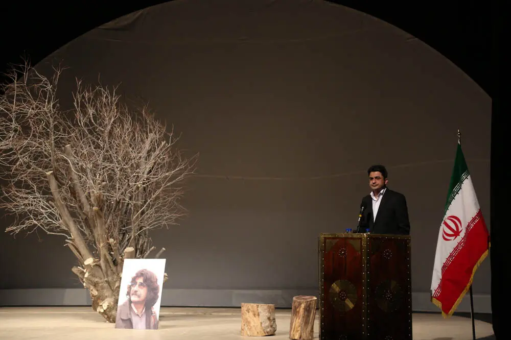 مراسم دومین جایزه محمود استاد محمد در سالن اصلی تئاتر شهر